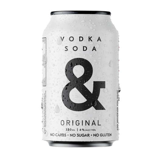 Vodka Soda & Original 330ml Can