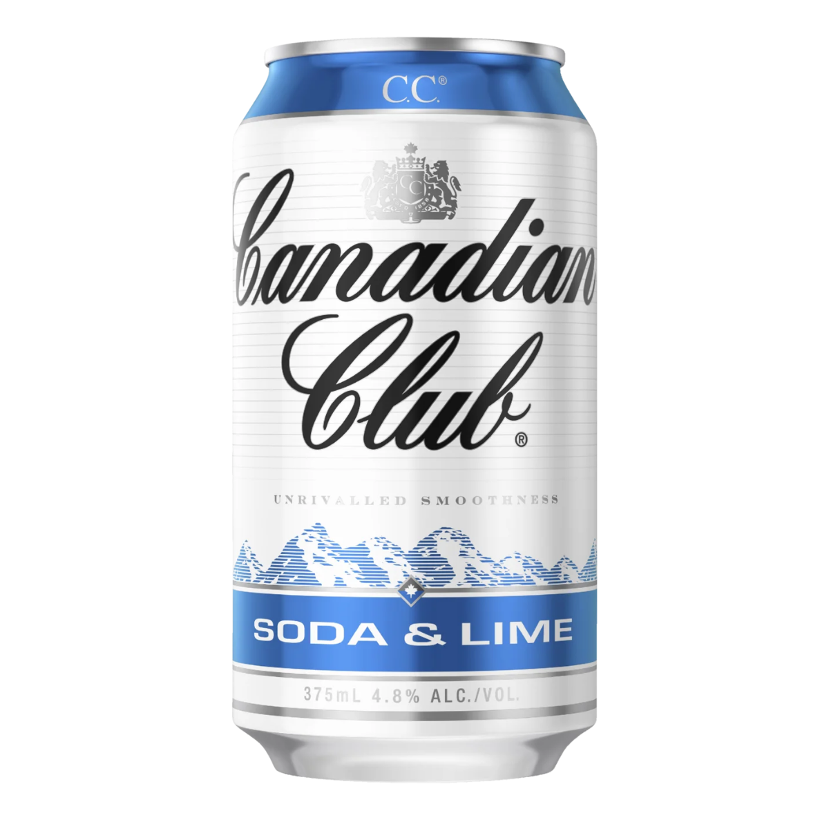 Canadian Club, Lime & Soda 375ml Can