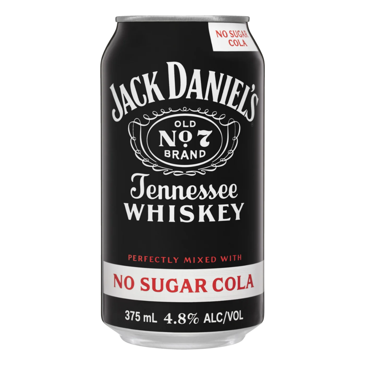 Jack Daniel's & Cola No Sugar 375ml Can