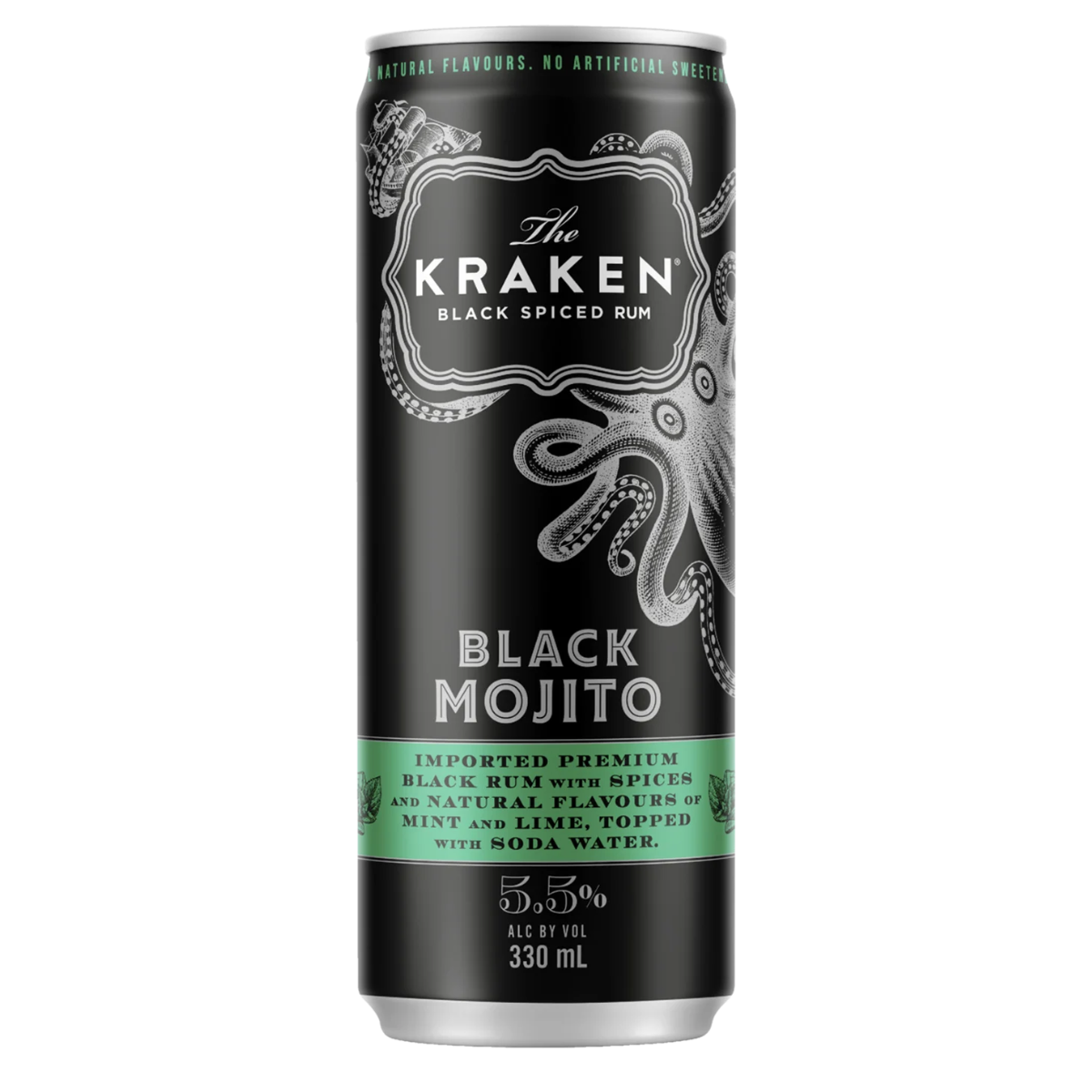 Kraken Black Mojito 330ml Can