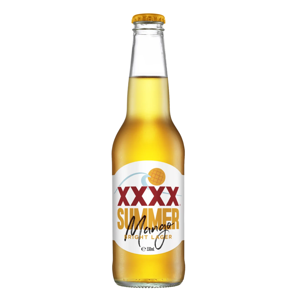 XXXX Summer Mango Bright Larger 330ml Bottle