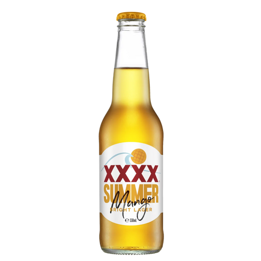 XXXX Summer Mango Bright Larger 330ml Bottle
