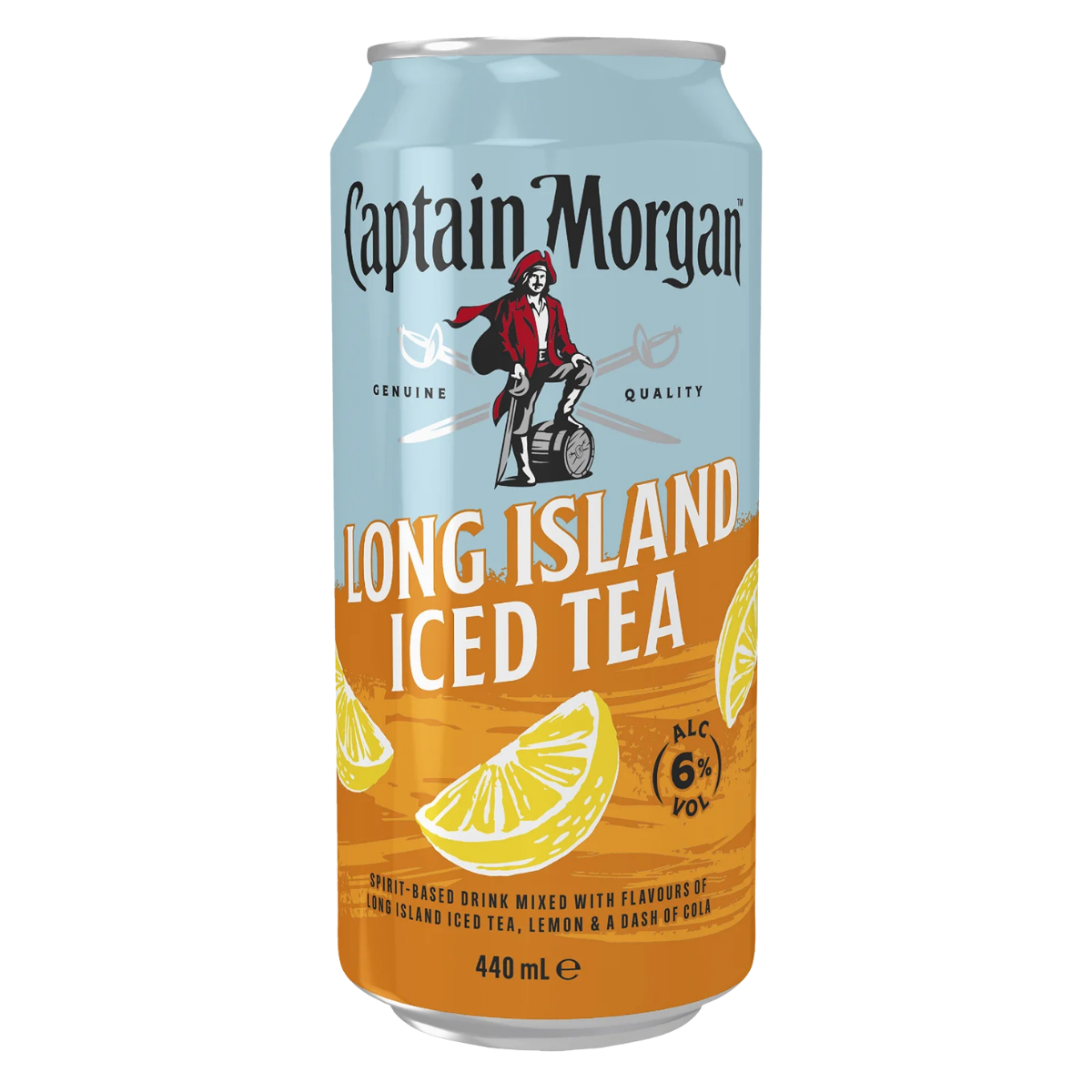 Captain Morgan Long Island Ice Tea 440ml Can