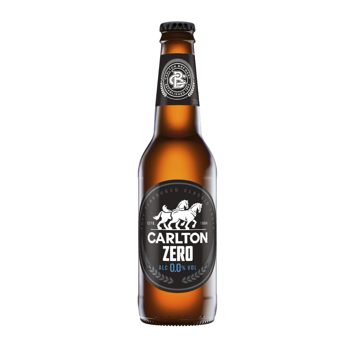 Carlton Zero Non Alcoholic Beer 330ml Bottle