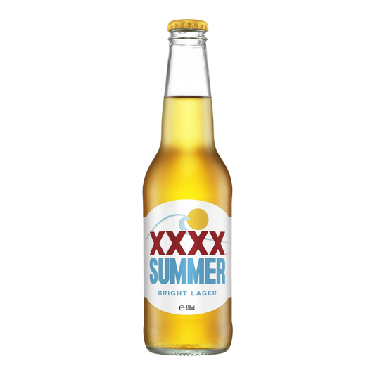 XXXX Summer Bright Larger 330ml Bottle