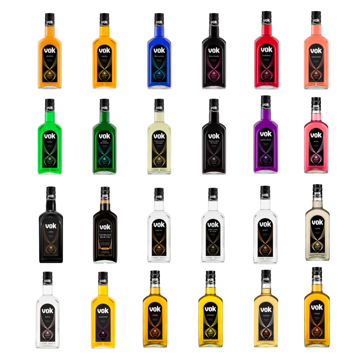 VOK Cocktail Liqueurs 500ml