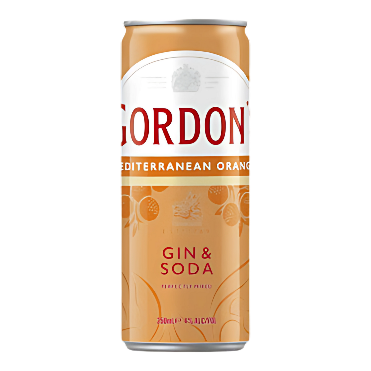 Gordon’s Mediterranean Orange Gin & Soda 250ml Can