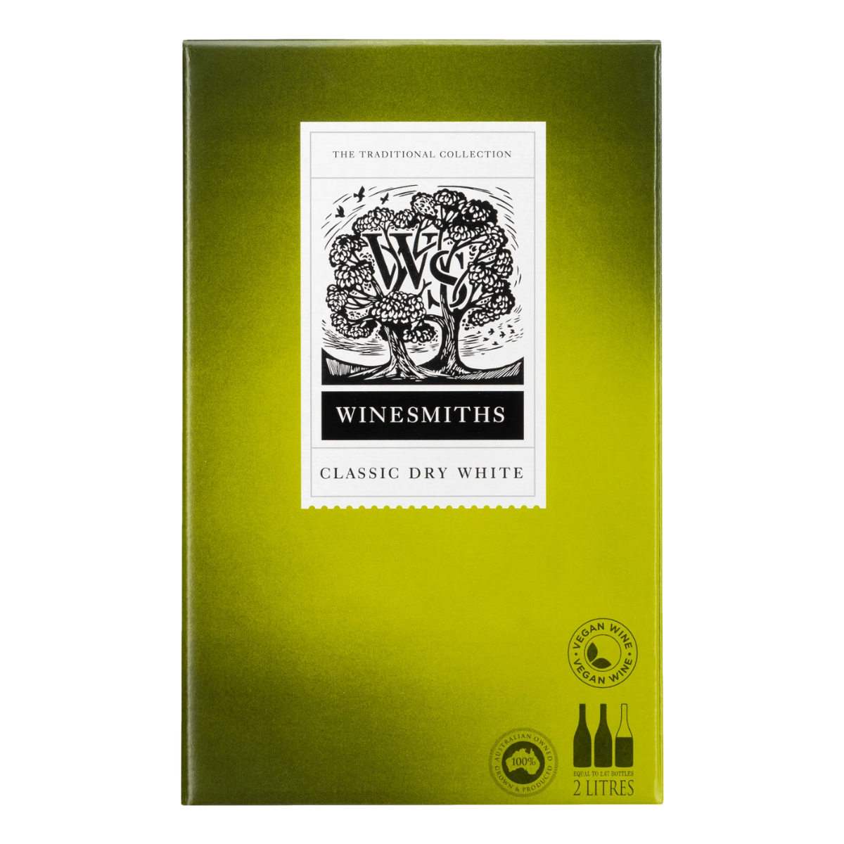 Winesmiths Classic Dry White 2L Cask Wine