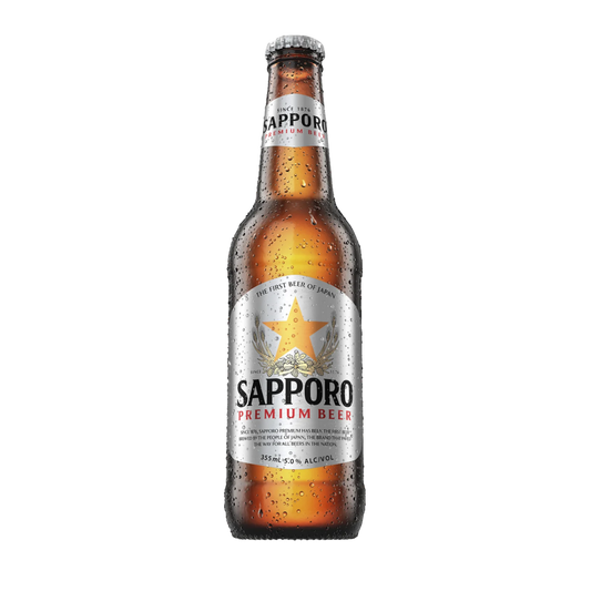 Sapporo Premium Lager 355ml Bottle