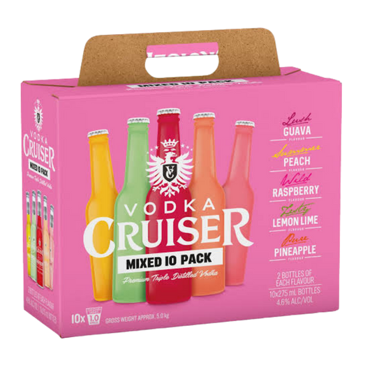 Vodka Cruiser Mixed 10 Pack