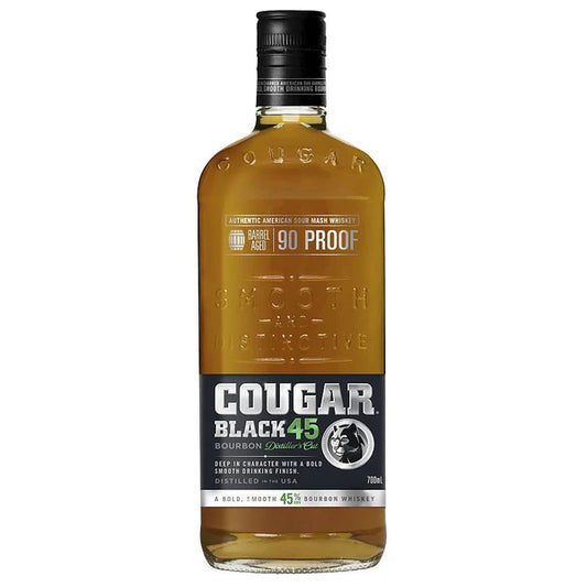 Cougar Black Bourbon 45% 700ml