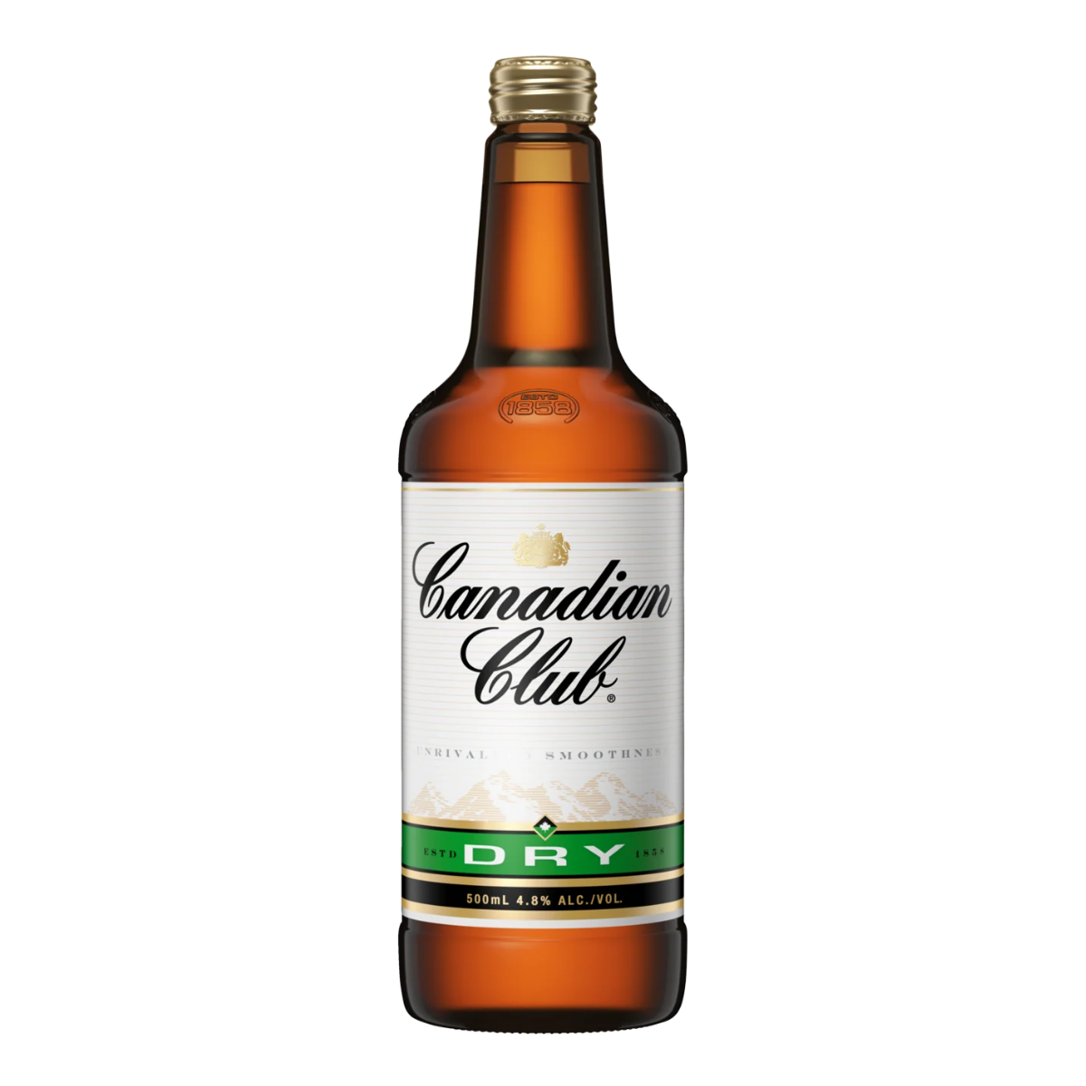 Canadian Club & Dry 500ml Long Neck