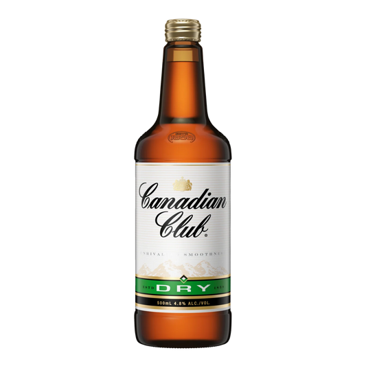 Canadian Club & Dry 500ml Long Neck
