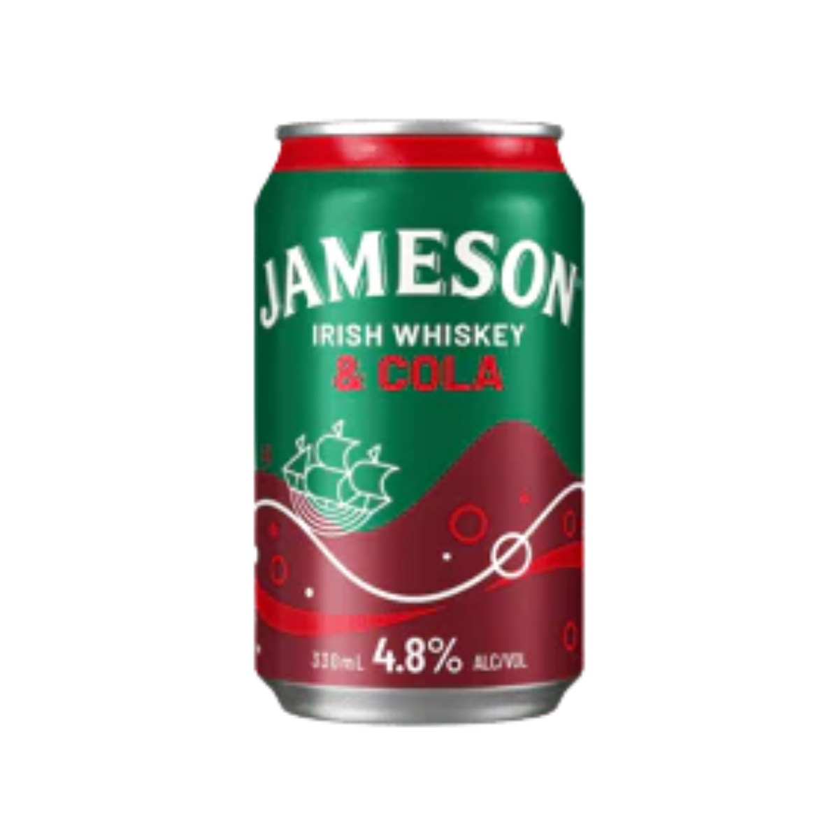Jameson Cola 4.8% 375ml Can