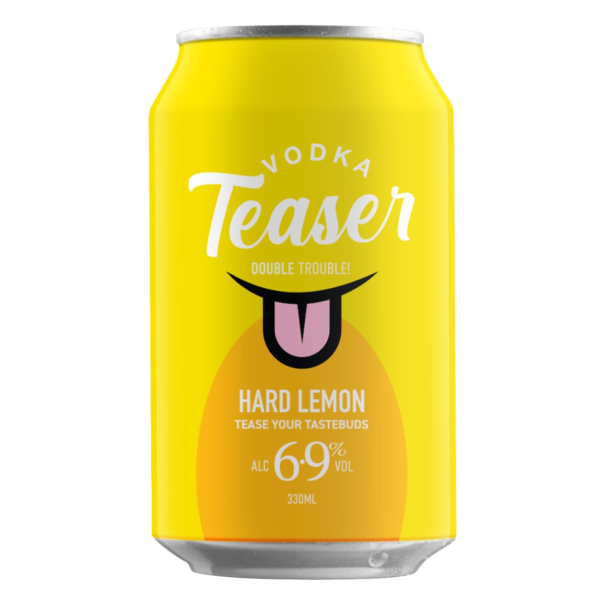 Vodka Teaser Hard Lemon 375ml 6.9% Can