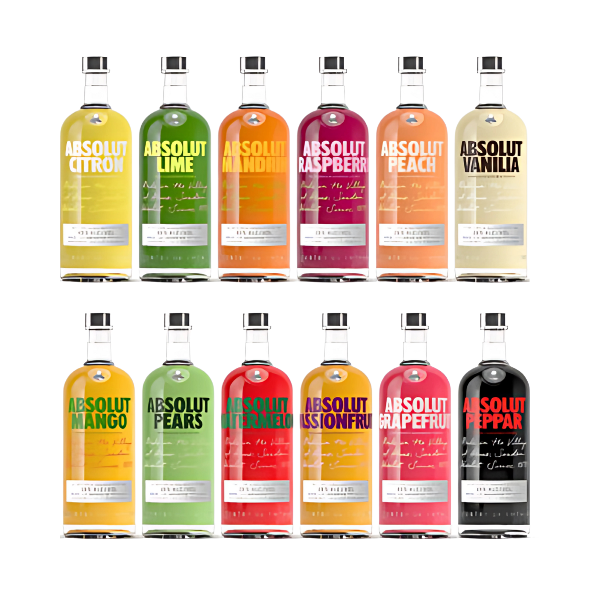 Absolut Flavoured Vodka 700ml