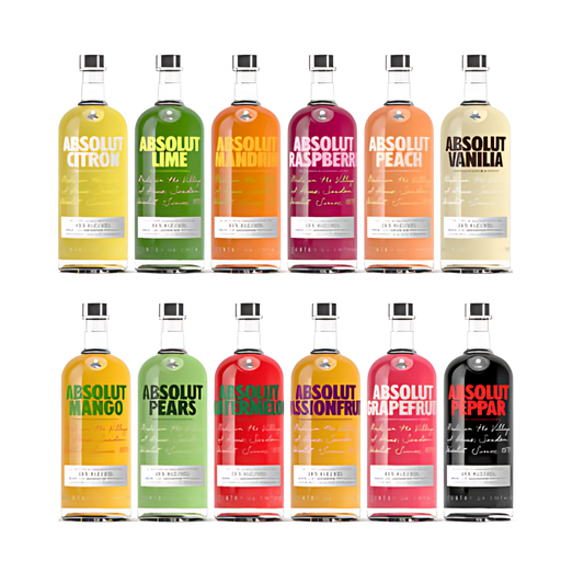 Absolut Flavoured Vodka 700ml