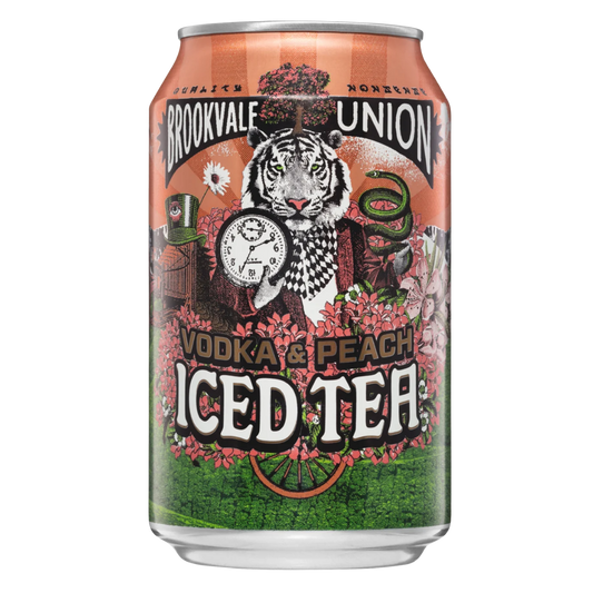 Brookvale Union Vodka Peach Iced Tea 330ml Can