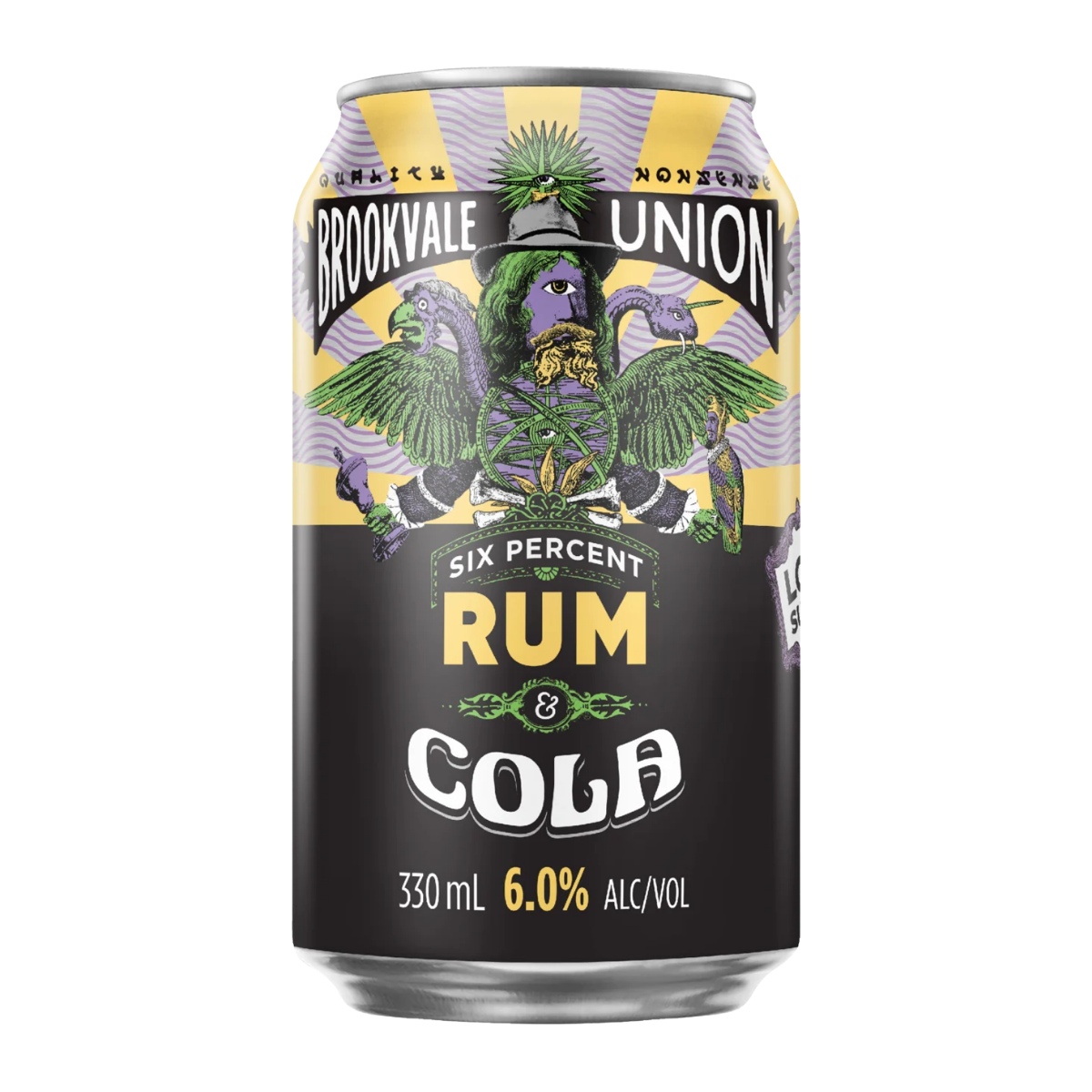 Brookvale Union Rum & Cola 330ml Can