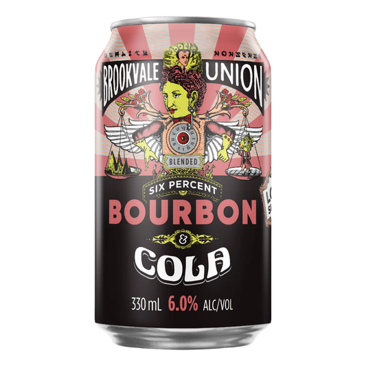 Brookvale Union Bourbon & Cola 330ml Can