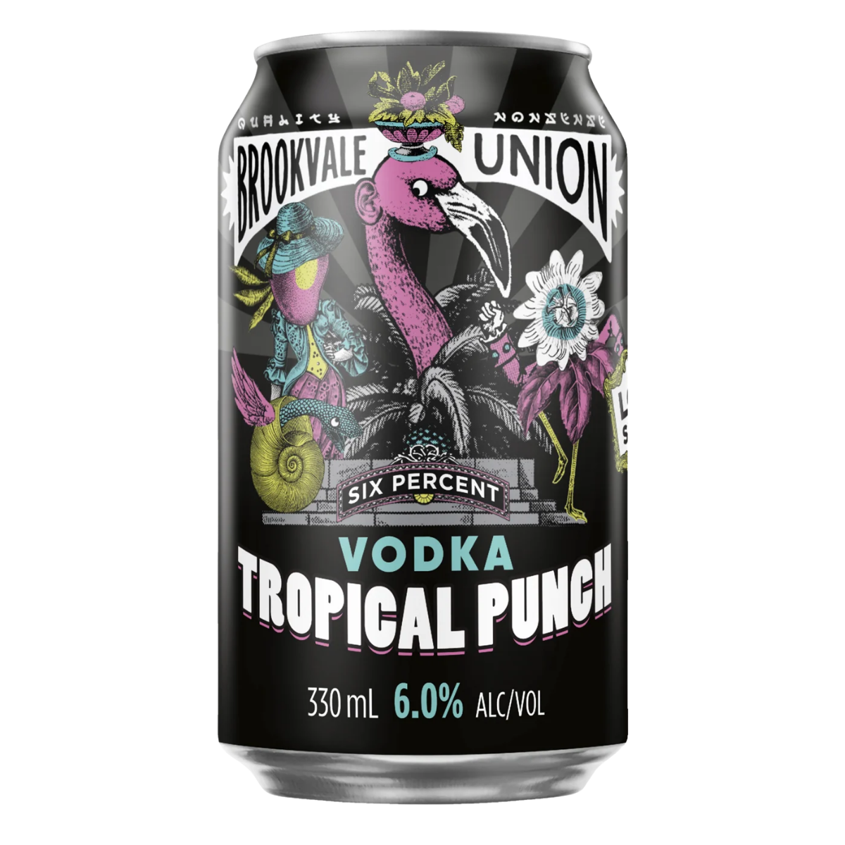 Brookvale Union Vodka Tropical Punch 330ml Can