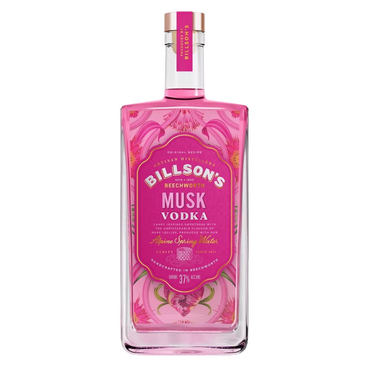 Billson's Musk Vodka 500ml