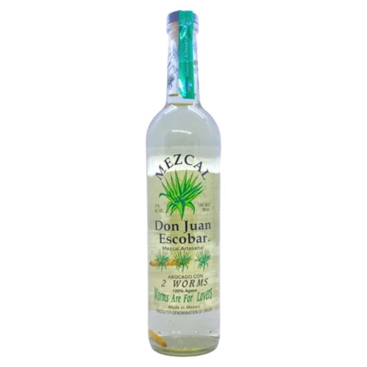 Mezcal Don Juan 2 Worm Tequilla 700ml