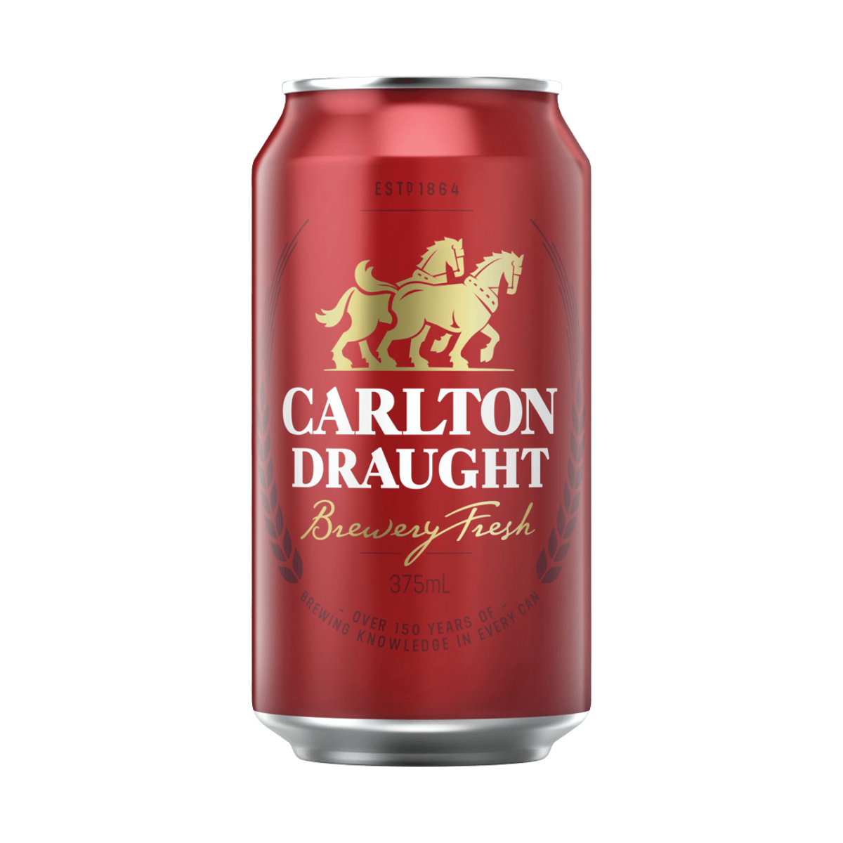 Carlton Draught Lager 375ml Can