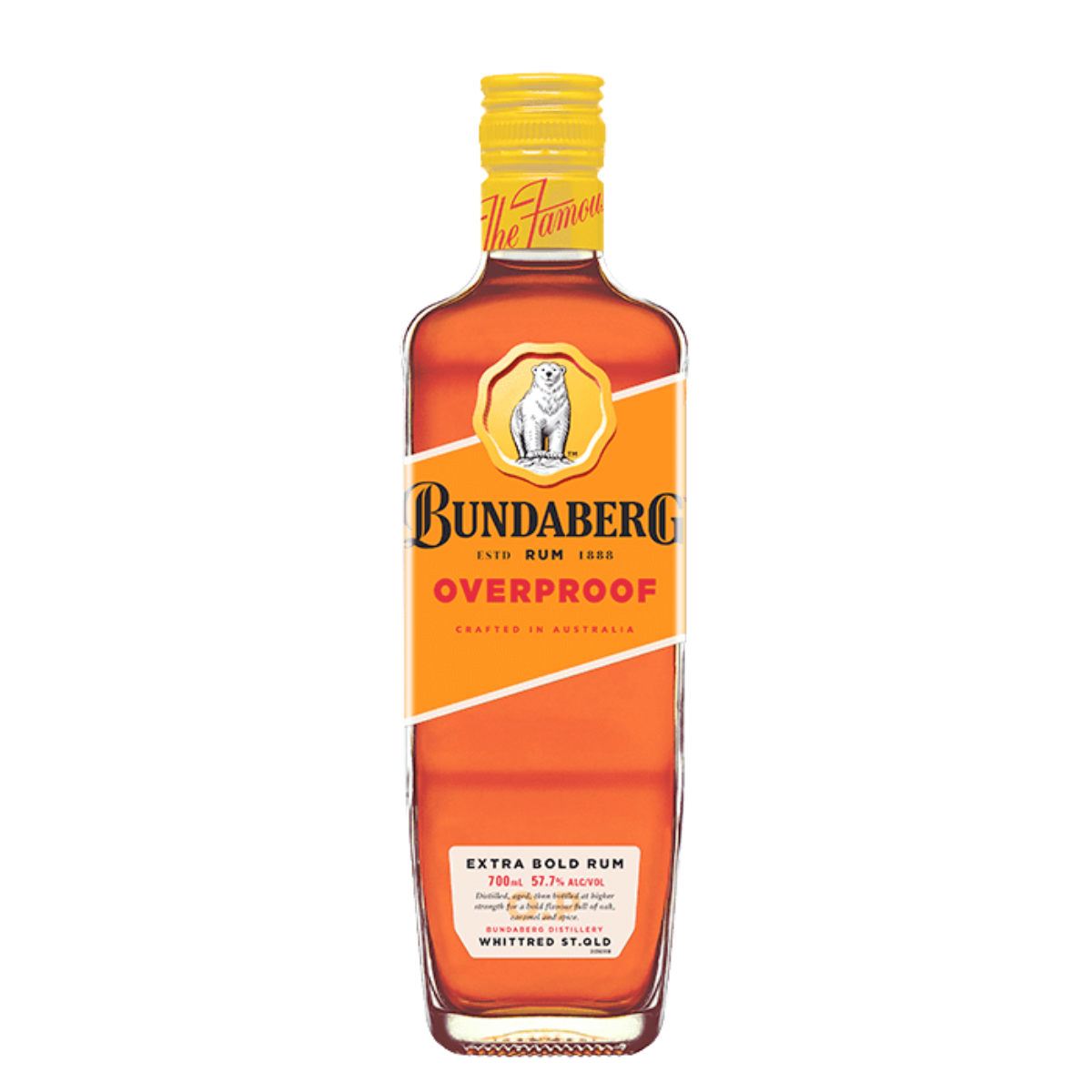 Bundaberg Rum Overproof 700ml