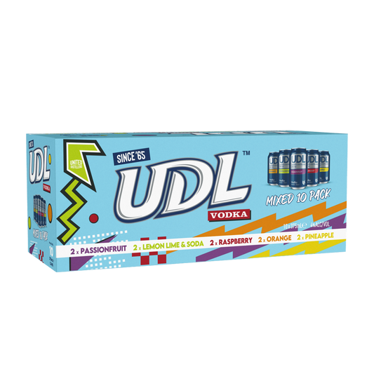 UDL Vodka Mixed 10 Pack