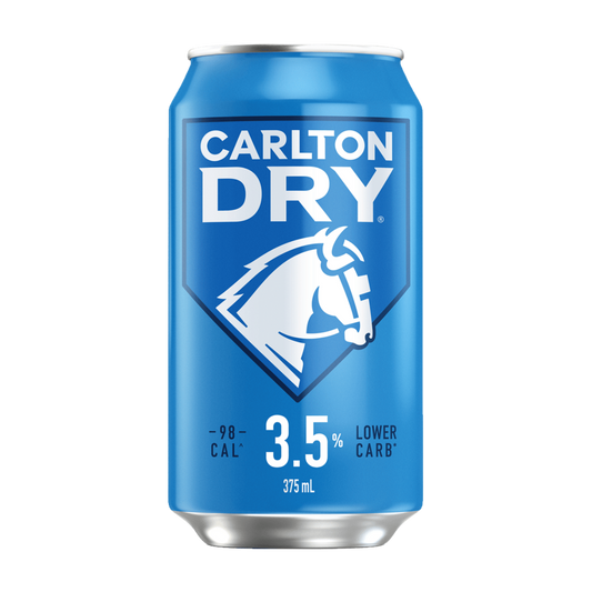Carlton Dry 3.5% 375ml Can