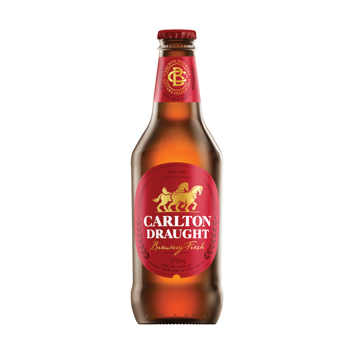 Carlton Draught 375ml Bottle