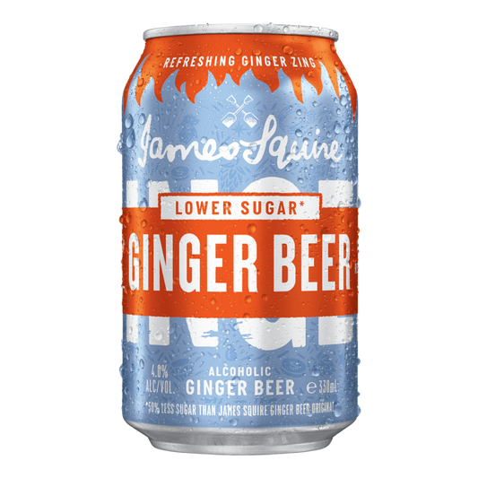James Squire Lower Sugar Ginger Beer 330ml Can