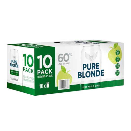 Pure Blonde Crisp Apple Cider 10x375ml Cans