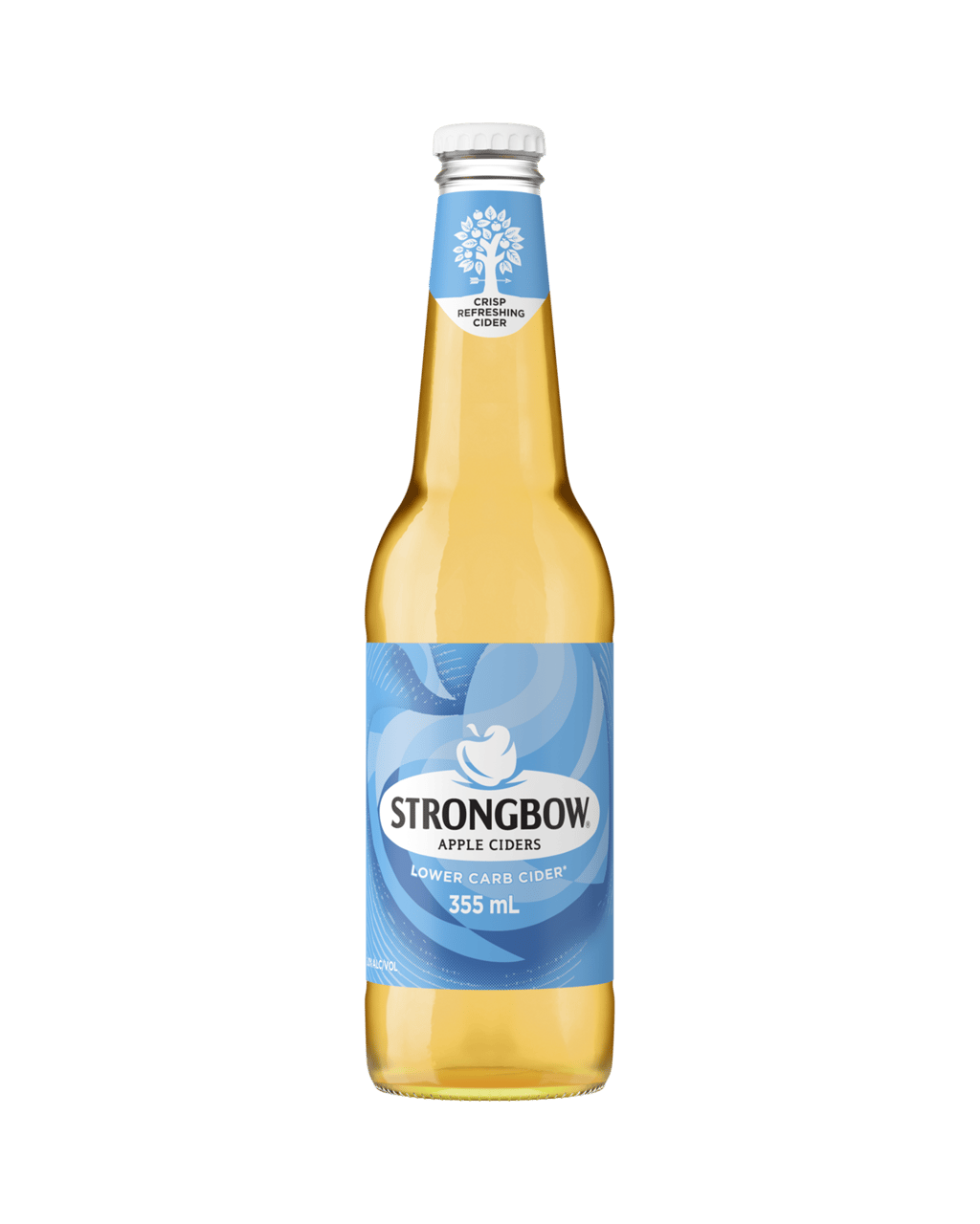 Strongbow Lower Carb Apple Cider 355ml Bottle