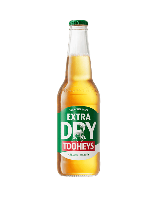 Tooheys Extra Dry Bottles 345ml Bottle