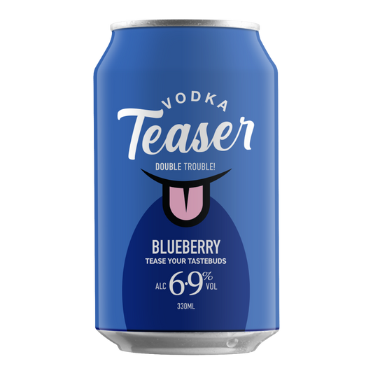 Vodka Teaser Blueberry 375ml 6.9% Can