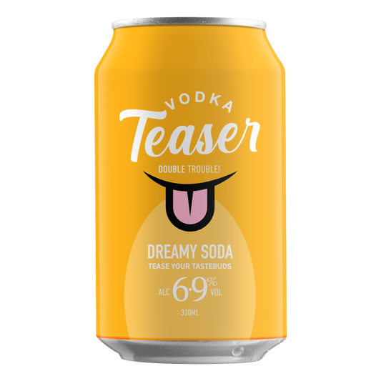 Vodka Teaser Dreamy Soda 375ml 6.9% Can