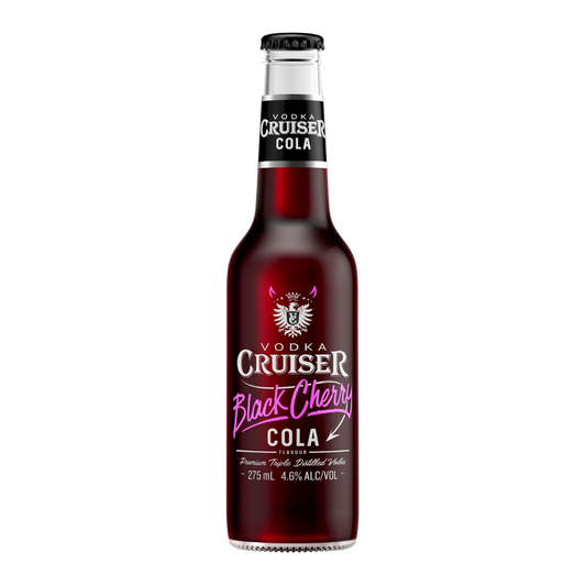 Vodka Cruiser Black Cherry Cola 275ml Bottle