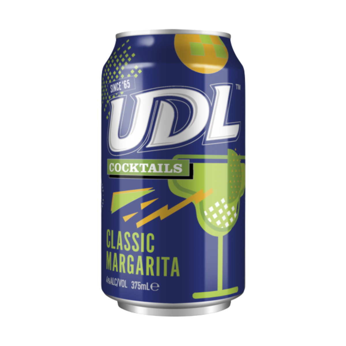 UDL Cocktails Classic Margarita 375ml 4 Pack