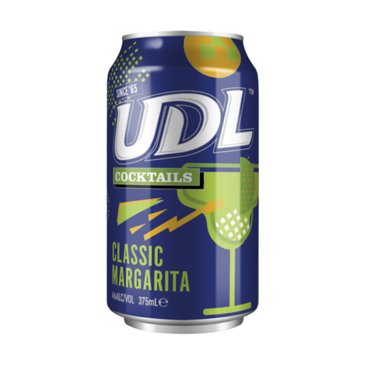 UDL Cocktails Classic Margarita 375ml 4 Pack