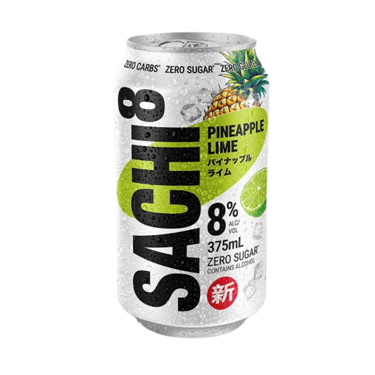 Sachi 8% Pineapple Lime Zero Sugar 375ml Can