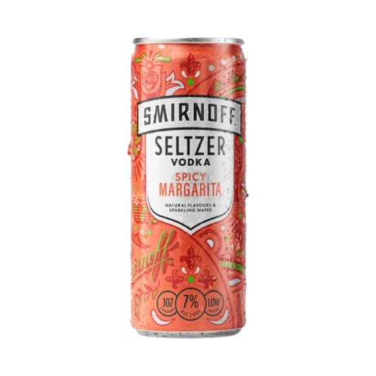 Smirnoff Seltzer Spicy Margarita 250ml Can