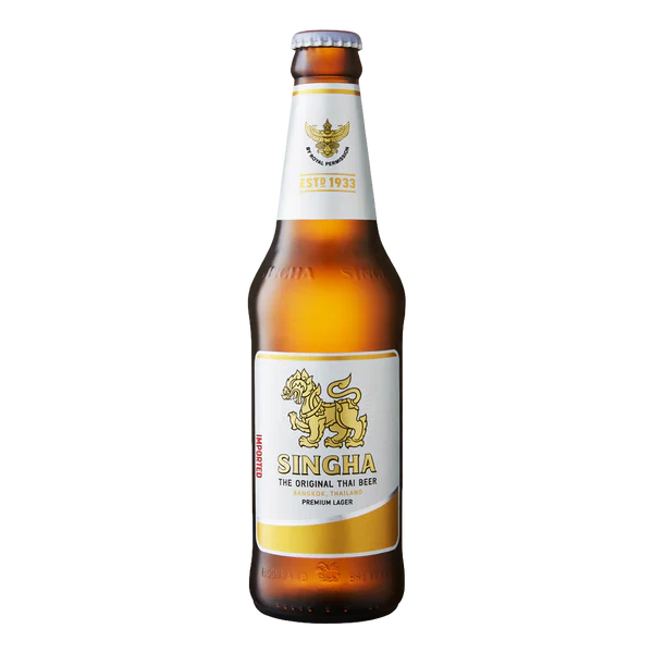 Singha Thai Beer 330ml Bottle
