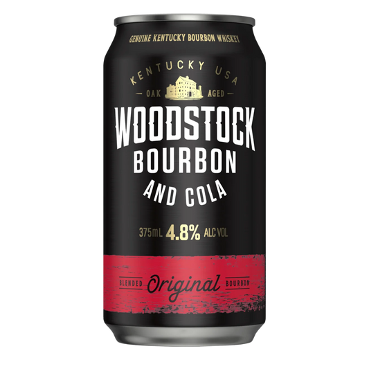 Woodstock & Cola 4.8% Red 375ml Can