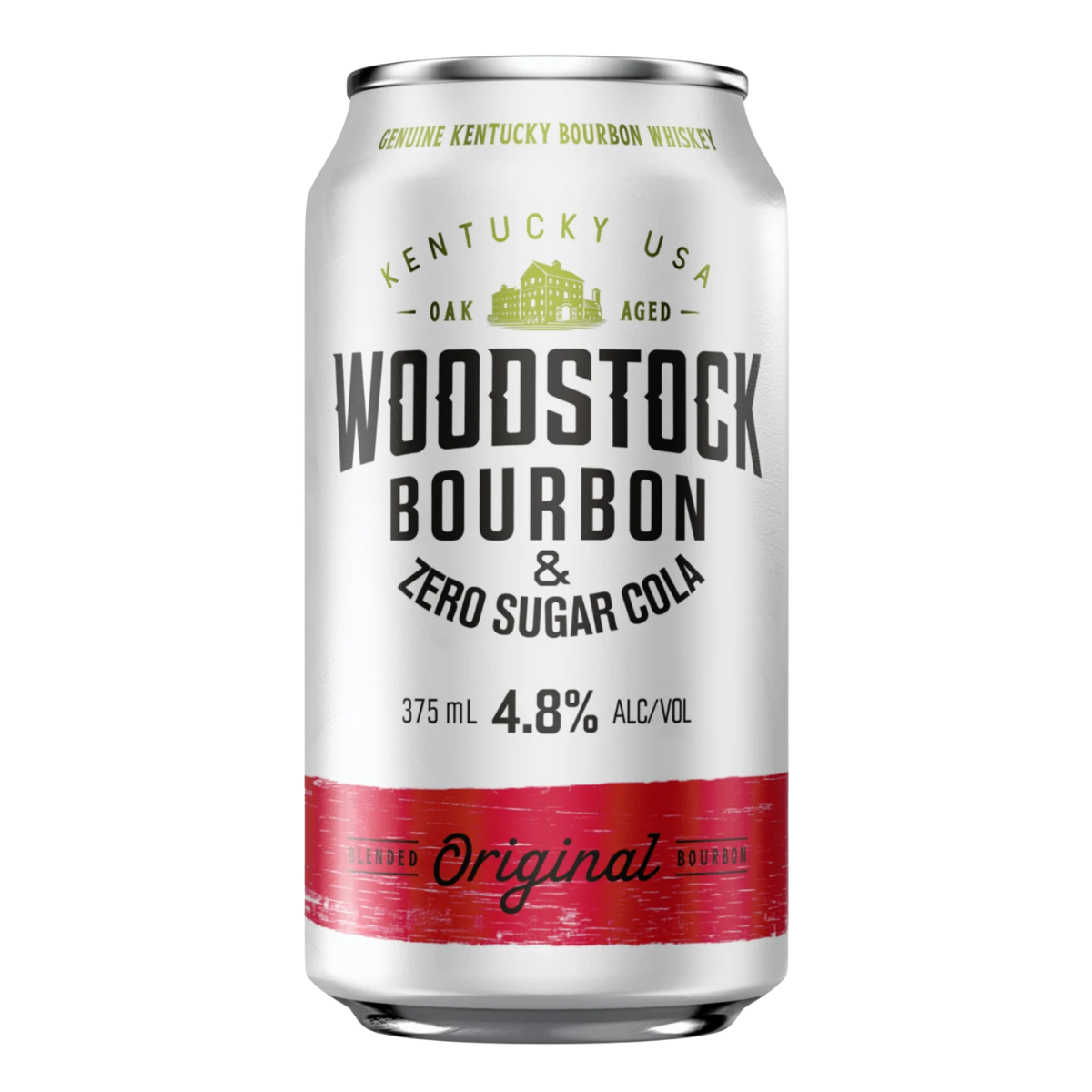 Woodstock & Cola Zero Sugar 375ml Can