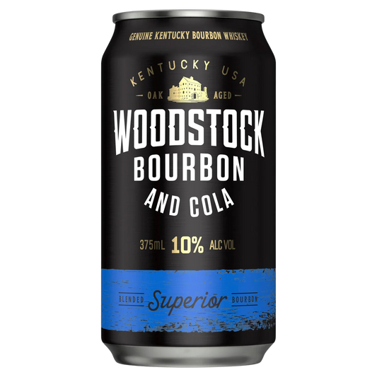 Woodstock & Cola 10% Blue 375ml Can