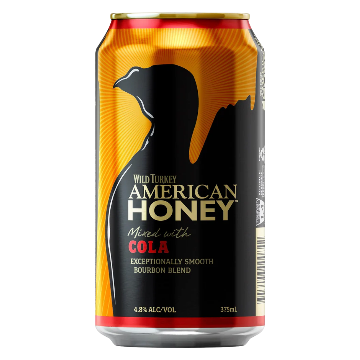 Wild Turkey American Honey 375ml Can