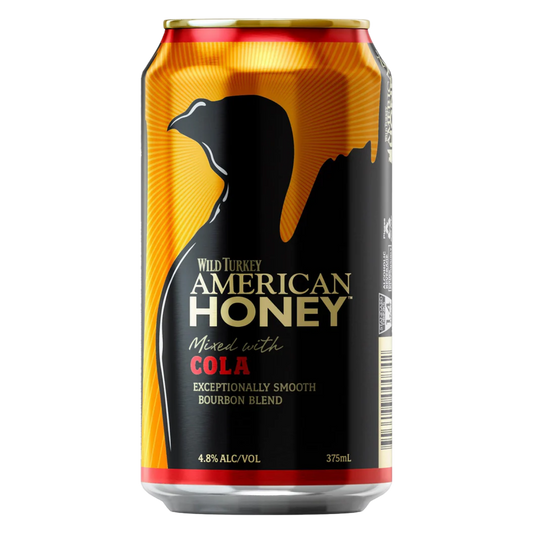 Wild Turkey American Honey 375ml Can