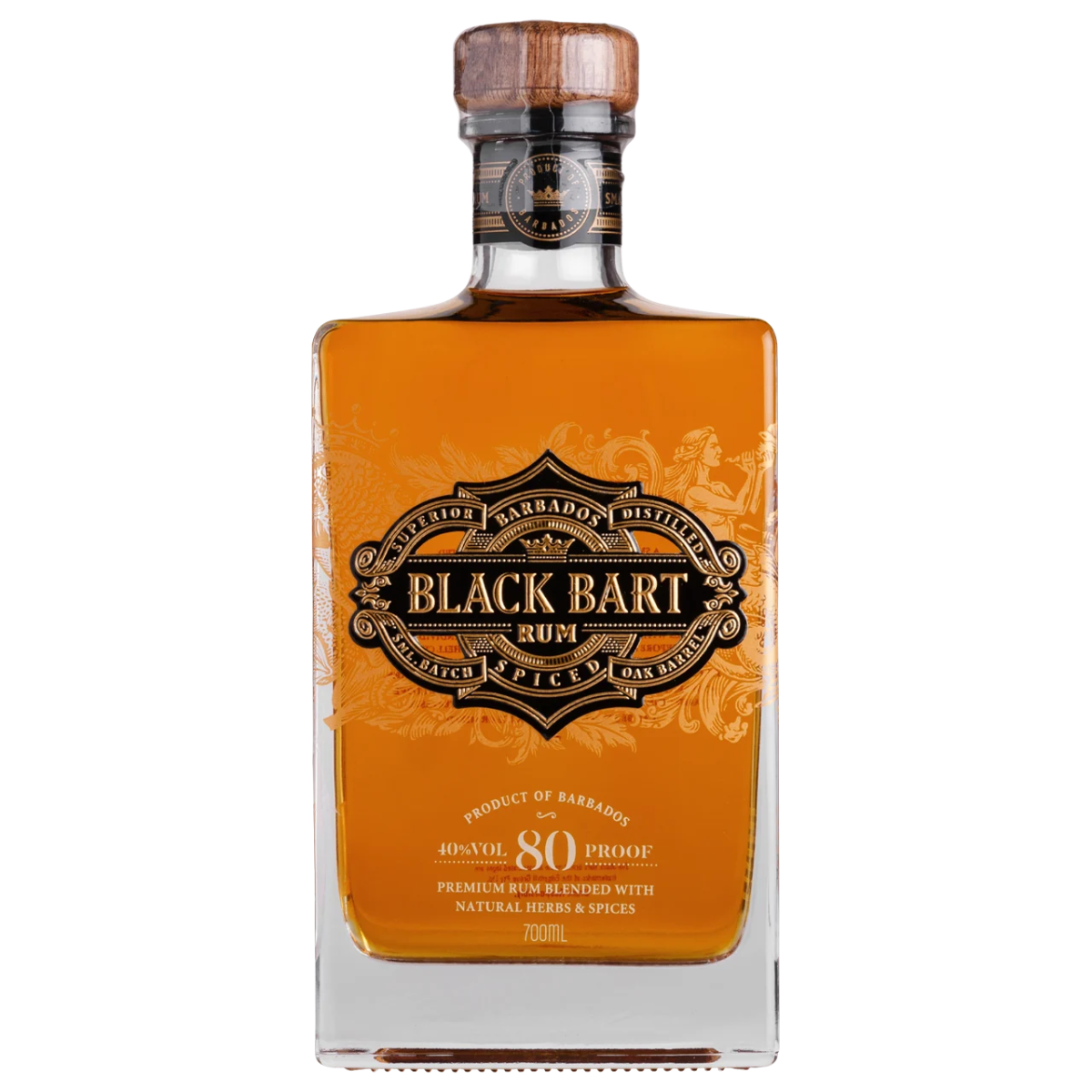 Black Bart Spiced Rum 700ml